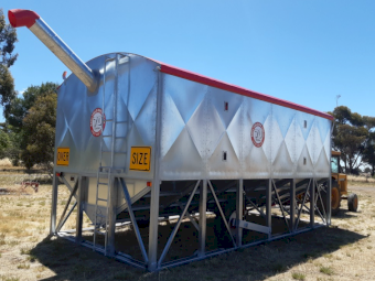 Under Auction - (A240) 2023 Easy Field Bin 70mt 