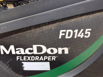 2021 Macdon FD145 FlexDraper Front