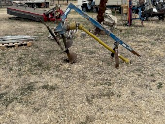 Berends Post Driver and Post Hole Digger