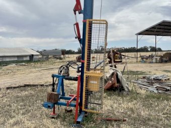 Berends Post Driver and Post Hole Digger