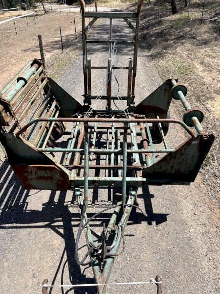 John Shearer Round Hay Bale Feed Out Wagon