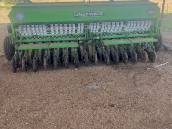 2019 Agrolead Linatwin 31 Twin Disc seeder