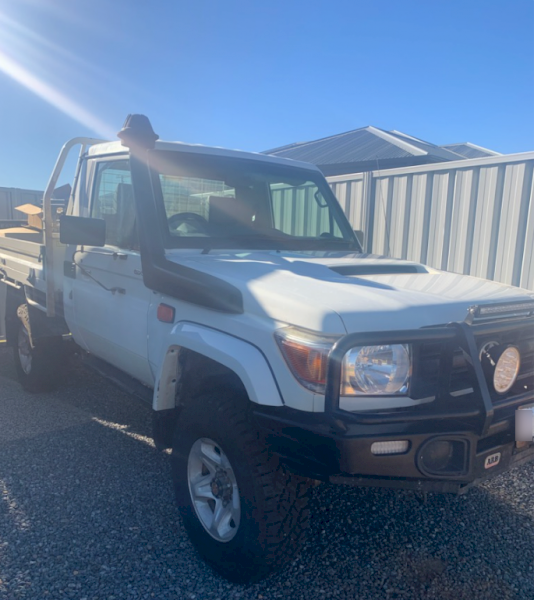 Under Auction - (A242) 2015 Toyota GX Landcruiser Ute 