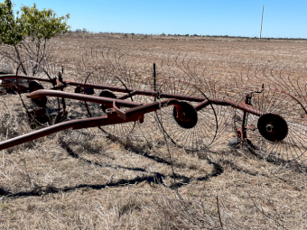 Silvan 5 Wheel Hay Rake