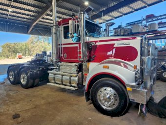 2007 Kenworth T904 with 2023 Gorski Tipper Trailer