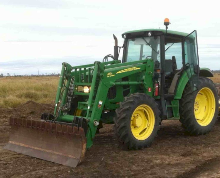 2008 John Deere 6130 Tractor with Front End Loader