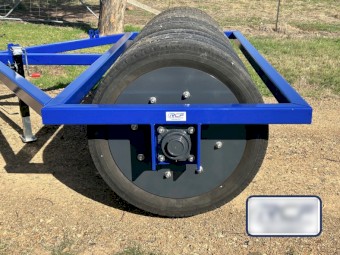 RCF Welding & Fabrication 3m Truck Tyre Crop Roller