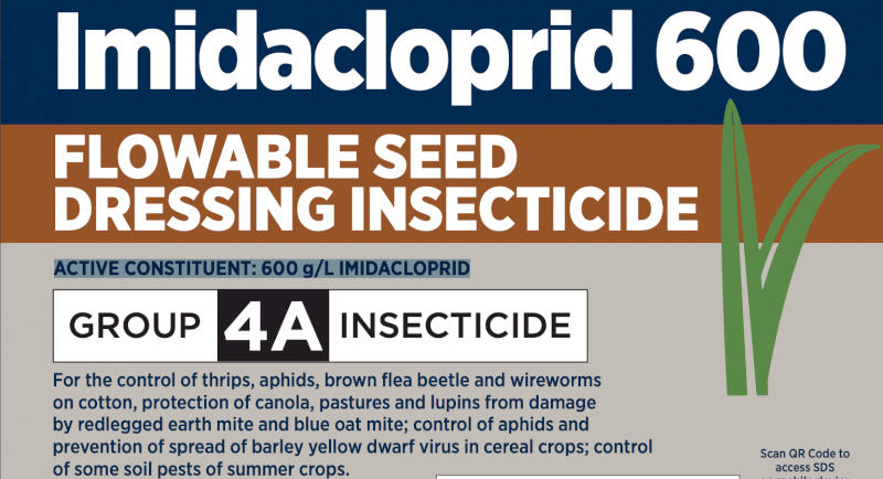 **Discounted** Imidacloprid 600 - Flowable Seed Dressing Insecticide - 20L Drum