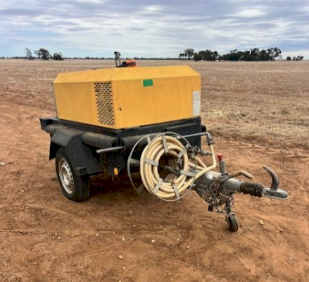 Ingersoll Rand 120cfm Diesel Compressor