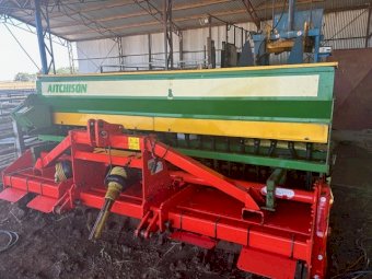 Mascio Power Harrow with Aitchison Seedbox