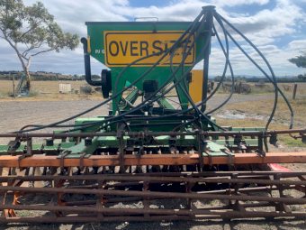 2012 Amazone Catros 4001 Disc with PJ Green Seeder