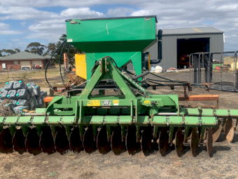 2012 Amazone Catros 4001 Disc with PJ Green Seeder
