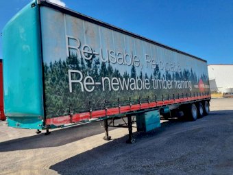 1995 Freighter 45Ft Tautliner Trailer