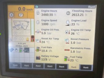 Under Auction - (A254) 2013 CASE 9230 Combine 