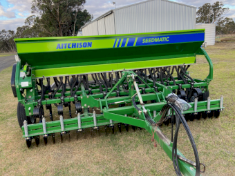 2022 Aitchinson Seedmatic Baker Boot Seeder