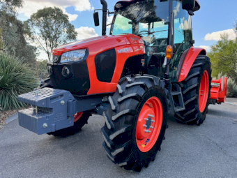 2022 Kubota M5091 Tractor and Mower