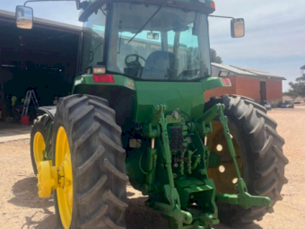 John Deere 8100 FWA tractor