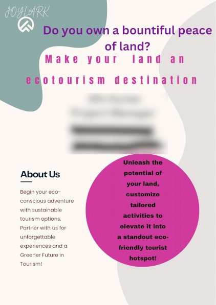 WANTED Land for lease for Eco tourism  / Business partnerships