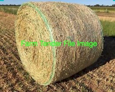 200 x Oaten Hay 5x4 Round Bales