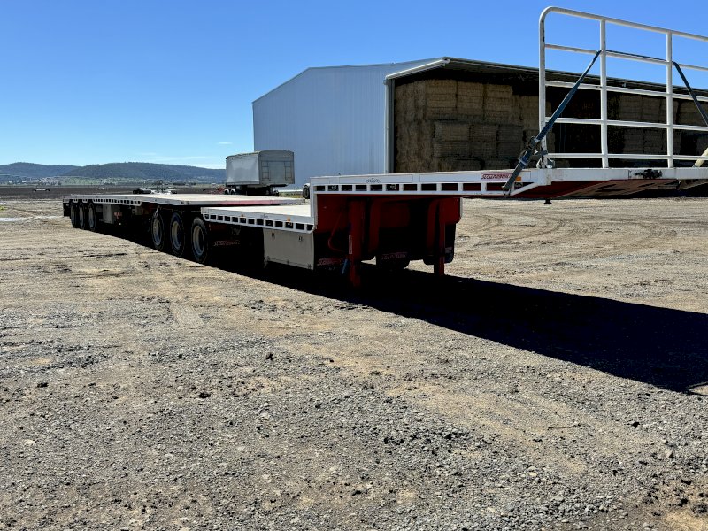 2019 Sloan built B Double low boy trailer