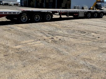 2019 Sloan built B Double low boy trailer