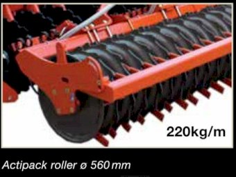 New old stock - Kubota Actipack Roller 2m