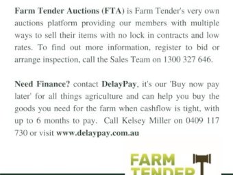 Under Auction - (A249) 1MT Cowra Lick Feeder 