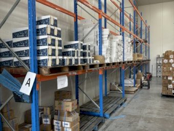 Steel Storage Ore Commercial Pallet Racking