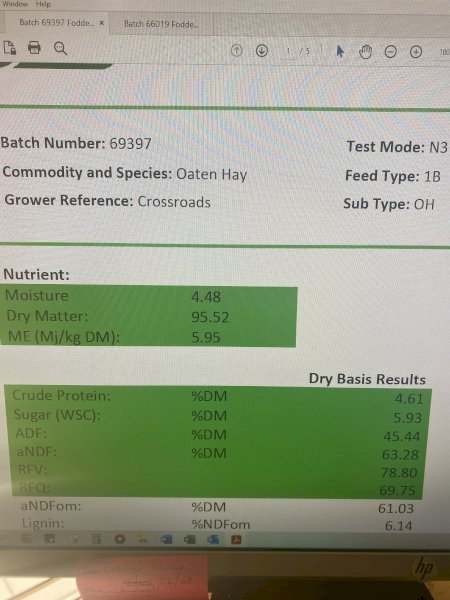 130 mt Oaten Hay 8x4x3 Bales