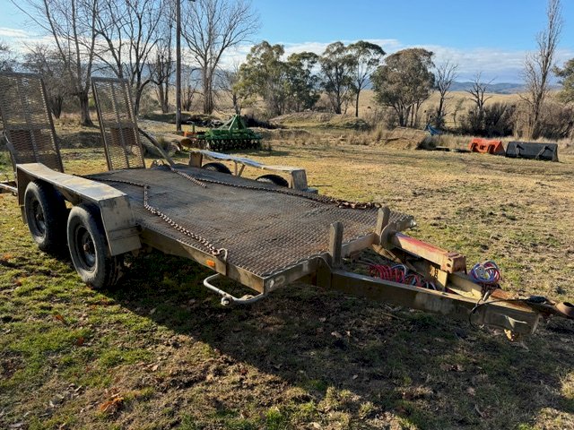 1995 Rogers Tandem Axle Plant Trailer