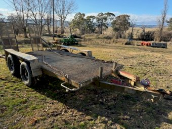 1995 Rogers Tandem Axle Plant Trailer