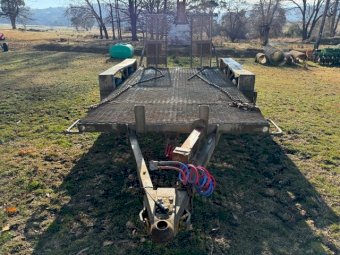 1995 Rogers Tandem Axle Plant Trailer