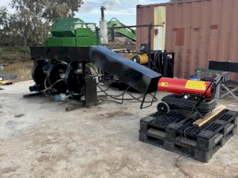 3 HI Volume Hydraulic Air Blowers with Diesel Heater