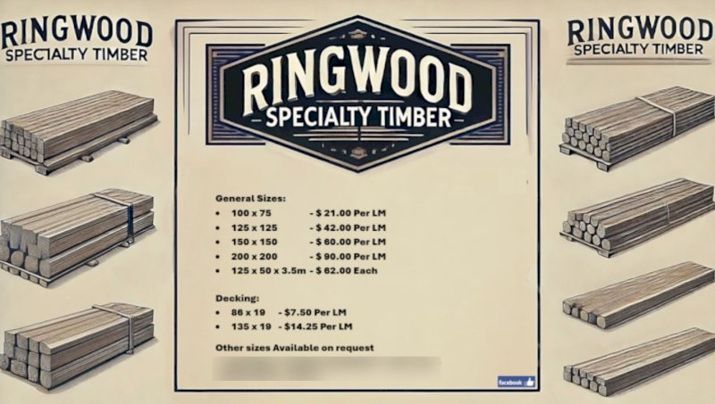 Rough sawn timber