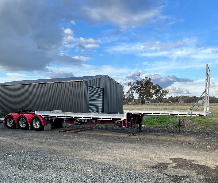 2009 Vawdrey B Triple Trailer