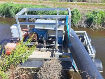 Pine Rise 12" Floating Pontoon Pump