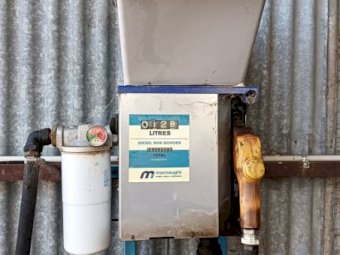 16,500lt Thick Black Poly Diesel Tank