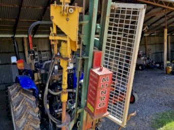 Munro Post Driver, Warwick Fast Fencer and Munro Hydraulic Wire Winder