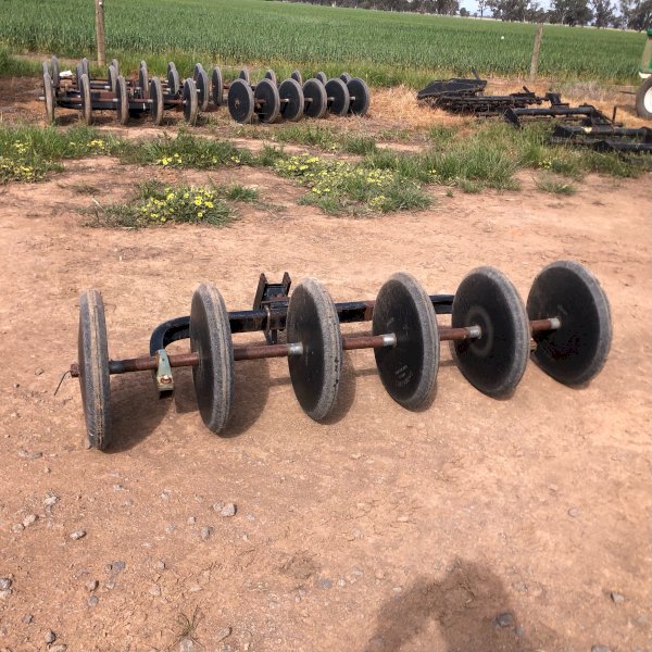 WANTED Bourgault Press Wheels x 15