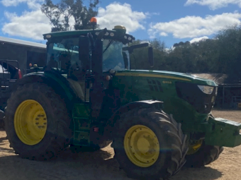 2017 John Deere 6145R Tractor