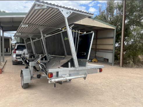 **Price Reduction** 2023 Perkinz Crutching/Bunghole Trailer