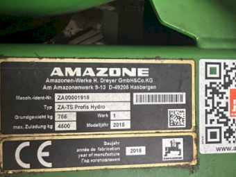2015 Amazone ZA-TS 4200 Spreader