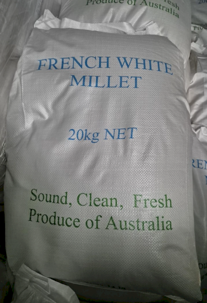 Sherohie bags White French Millet bags (not mixed)