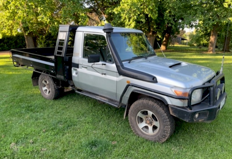 2007 Toyota Landcruiser GXL Cab Chassis Single Cab Ute