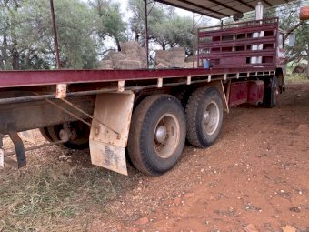 International Acco 1950 C Tray Truck