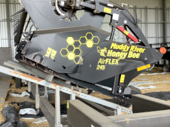 2019 Honey Bee AirFLEX 245 Flex Draper Front