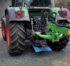 Fendt 712 Varo  Tractor with SaMASZ KDC341W Mower Conditioner