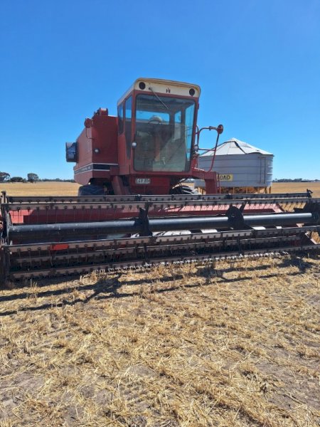 International 1420 Header