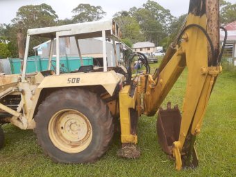Massey Ferguson 50 Backhoe