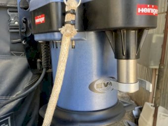 Heiniger Evo shearing plant with bracket and down tube